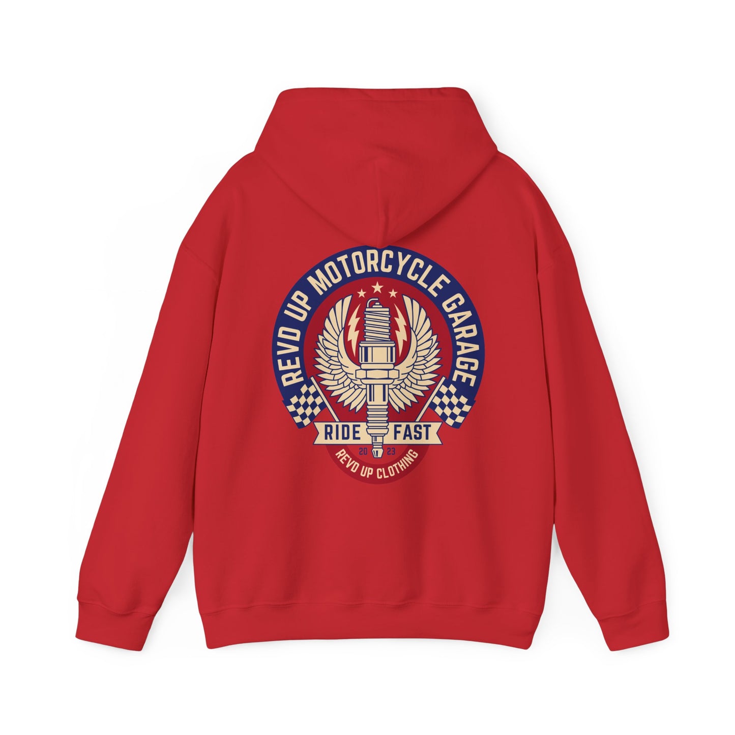 American Garage- Adult Hooded Sweatshirt