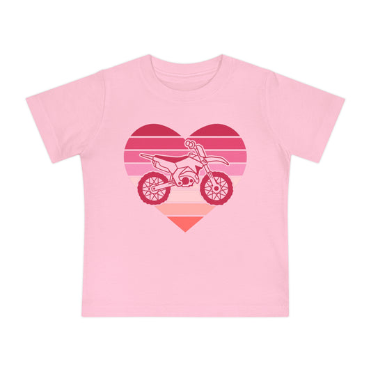 Heart Motorcycle Infant T-Shirt