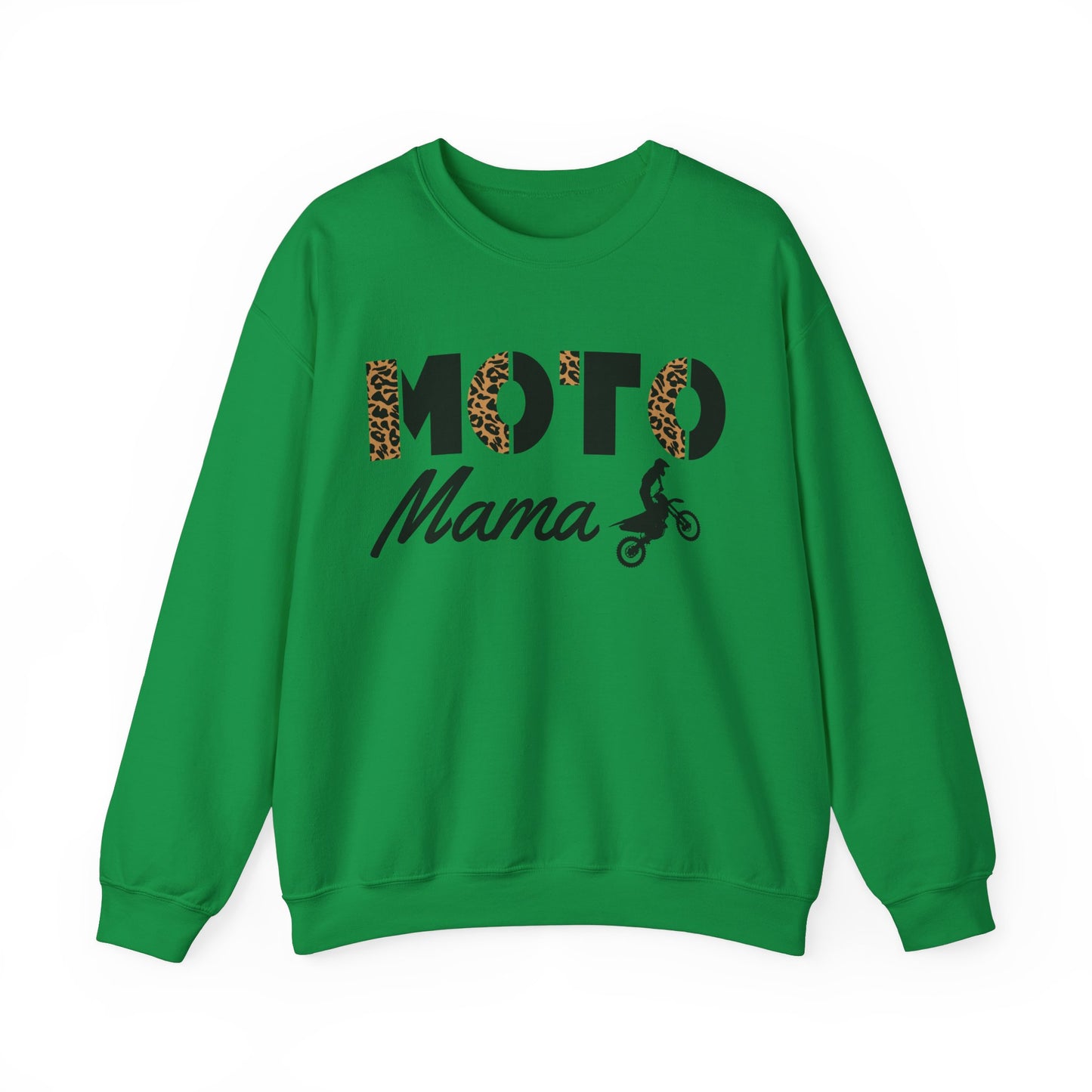 Wild Moto Mama- Adult Crewneck Sweatshirt