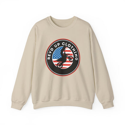 American Moto- Adult Crewneck Sweatshirt