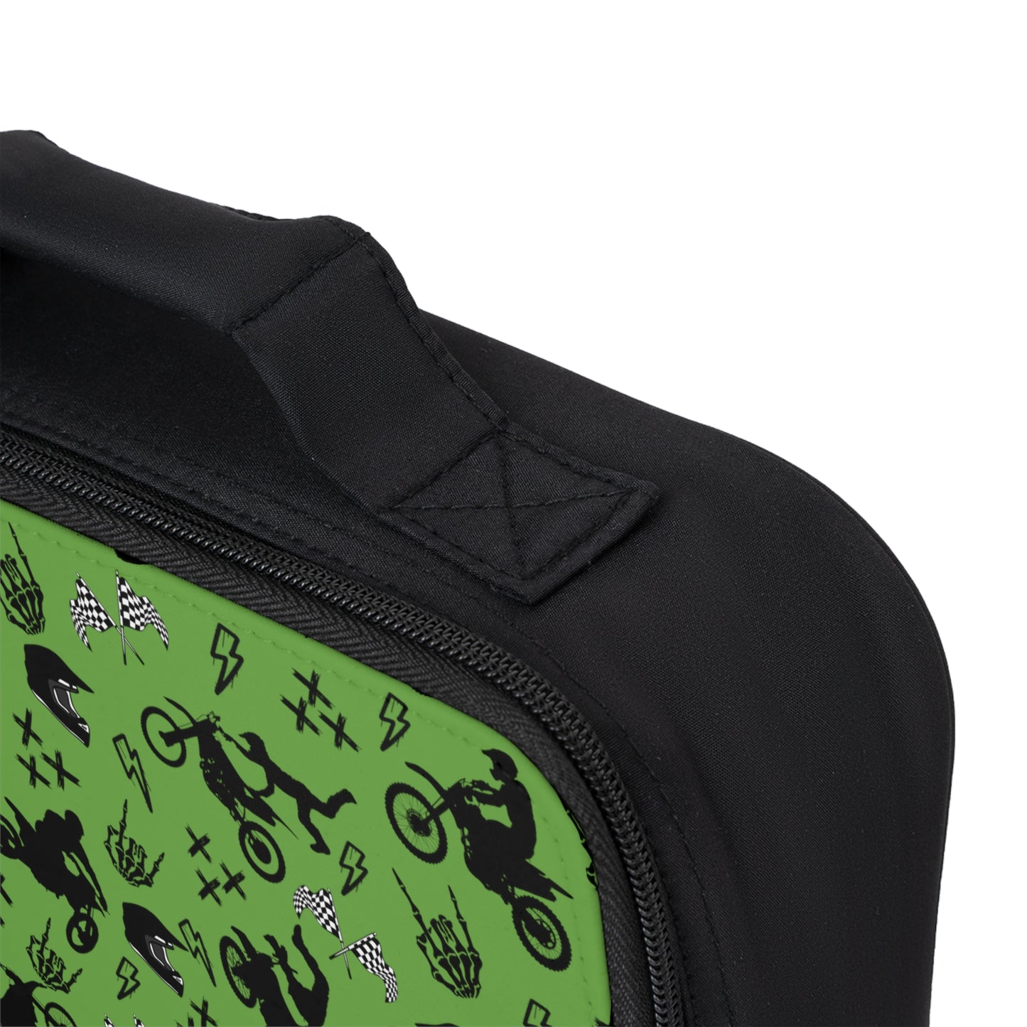 Moto Cross - Lunch Bag - Green