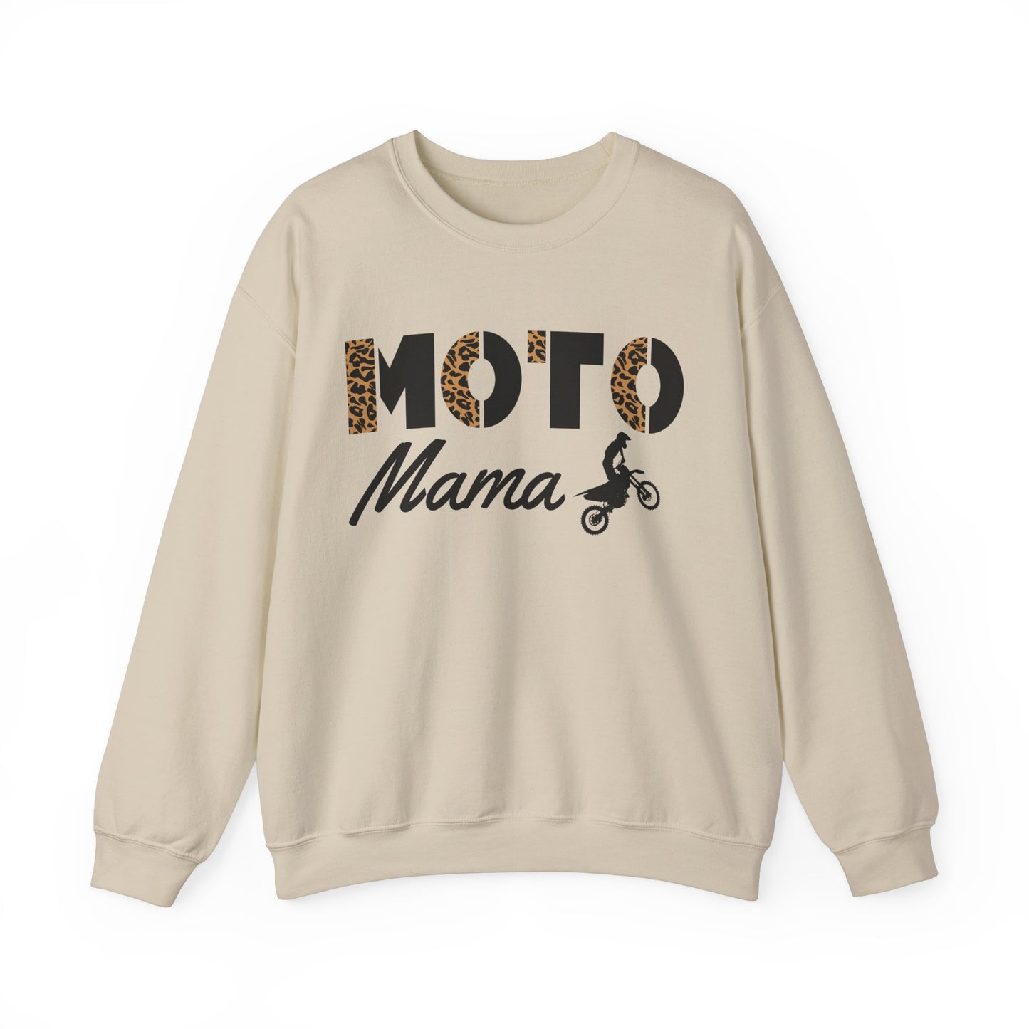 Wild Moto Mama- Adult Crewneck Sweatshirt