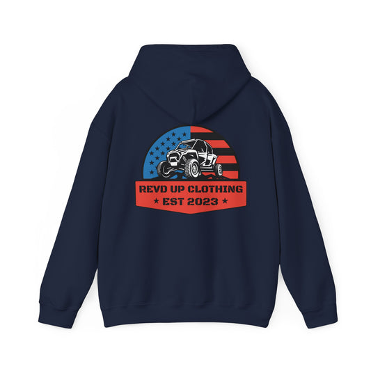 American Side By Side- Adult Hooded Sweatshirt