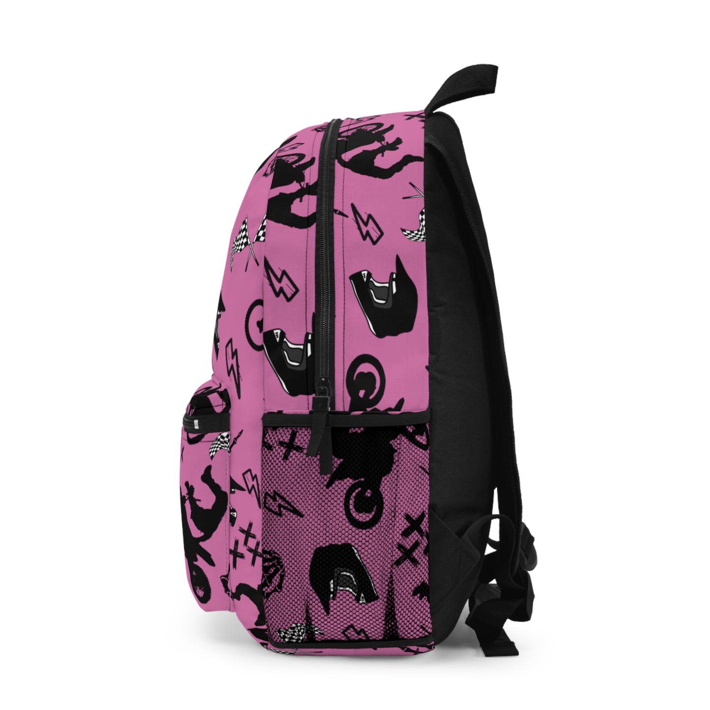 Moto Cross Backpack - Light Pink