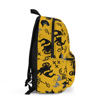 Moto Cross Backpack - Yellow