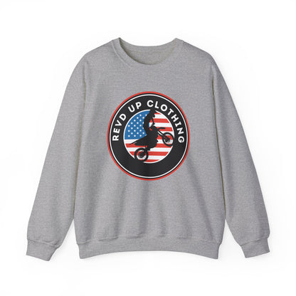 American Moto- Adult Crewneck Sweatshirt